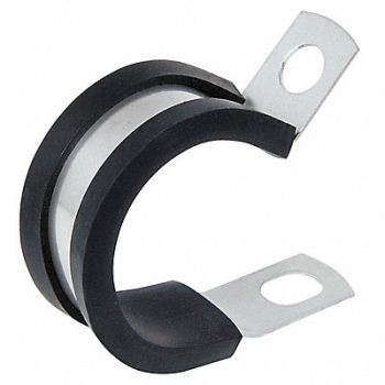GRAINGER APPROVED Clamp 1 5/8 ODx1/2 W Cushion PK10, 4DZZ7
