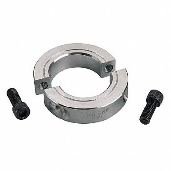 RULAND MANUFACTURING Shaft Collar Clamp 2Pc 1-7/8 In Alum, 1BBE3