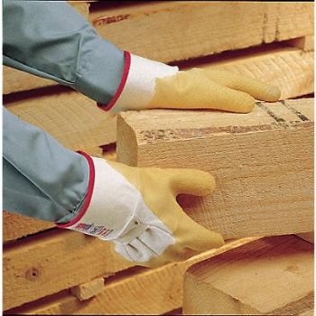 SHOWA Coated Gloves Crinkled Finish 10 ga., 1BC52