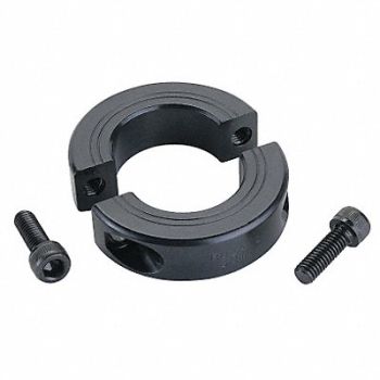 RULAND MANUFACTURING Shaft Collar Clamp 2Pc 2-3/16 In Steel, 2APX3