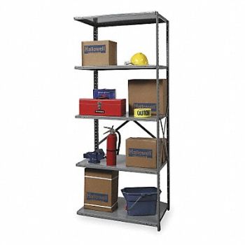 HALLOWELL Metal Shlvng Cap 900 lb 24inx84inx48in, 1BLG9