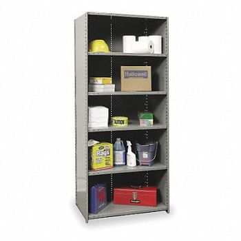 HALLOWELL Metal Shlvng Cap 900 lb 24inx84inx48in, 1BLY9
