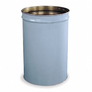 JUSTRITE Cigarette Receptacle 55 gal Gray, 5T262