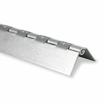 GRAINGER APPROVED Continuous Hinge Natural 6 ft L 3 in W, 1JEY5