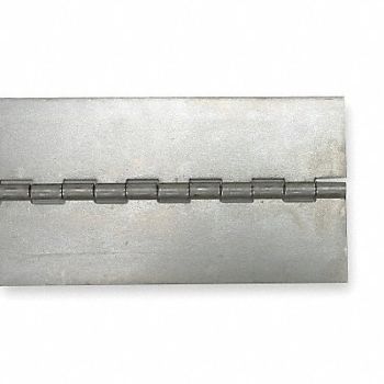 GRAINGER APPROVED Continuous Hinge Natural 8 ft L 3 in W, 1JER7