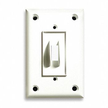 CORTECH Tiger Plate Security Switch Plate 1Gang, 1CFC4