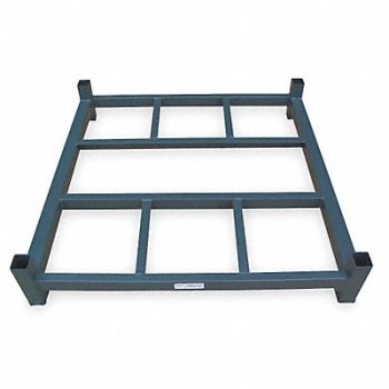 GRAINGER APPROVED Stack Rack Base Open 48x48 in 2000 lb., 1CJD1