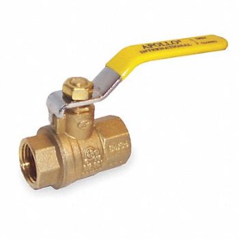 APOLLO Brass Ball Valve Inline FNPT 4 in, 1CKD9
