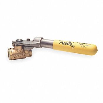 APOLLO Bronze Ball Valve Inline FNPT 1/4 in, 1CKF1