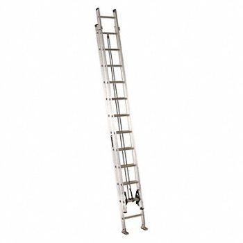 LOUISVILLE Extension Ladder Aluminum 24 ft IA, 1CMW6