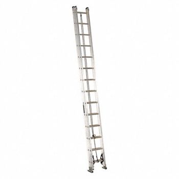 LOUISVILLE Extension Ladder Aluminum 28 ft IA, 1CMW7