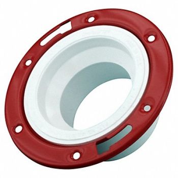 GRAINGER APPROVED Closet Flange 4 in 3 in For Pipe Size, 1CNW5