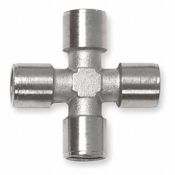 AIGNEP USA Cross Nickel-Plated Brass 3/8 in FNPT, 1CPG8