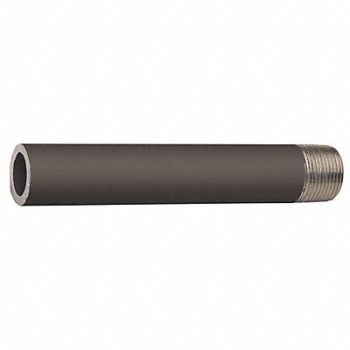 GRAINGER APPROVED Black Pipe Npl Threaded One End 3/4x6 In, 1CPN4