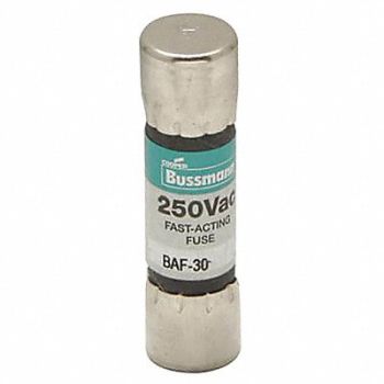 BUSSMANN Fuse Midget 30A BAF Series, 1CR76