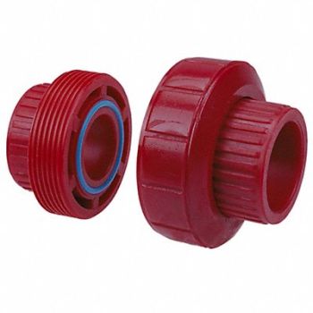 GRAINGER APPROVED Union 2 in Pipe Size Schedule 80 Socket, 1CRP8