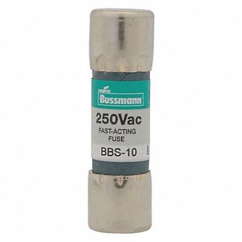 BUSSMANN Fuse Midget 10A BBS Series, 1CT02