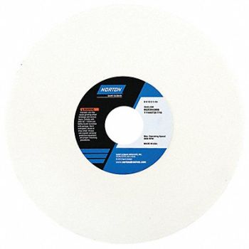 NORTON Grinding Wheel T1 8x1/2x1.25 AO 80G PK5, 1CTK4