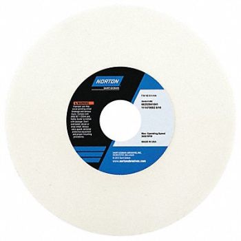 NORTON Grinding Wheel T1 7x1/2x1.25 AO 80G PK5, 1CTL1