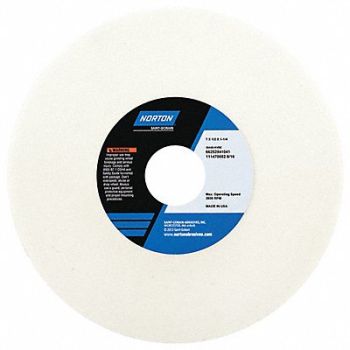 NORTON Grinding Wheel T1 7x1/2x1.25 AO 60G PK5, 1CTL3