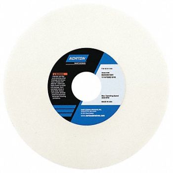 NORTON Grinding Wheel T1 7x1/2x1.25 AO 46G PK5, 1CTN3