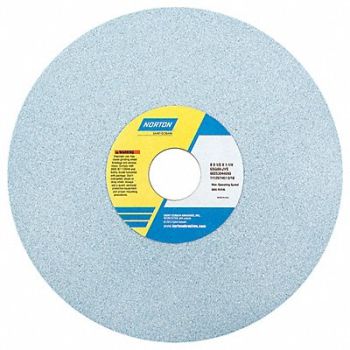 NORTON Grinding Wheel T1 8x1/2x1.25 CA 46G PK5, 1CTP6