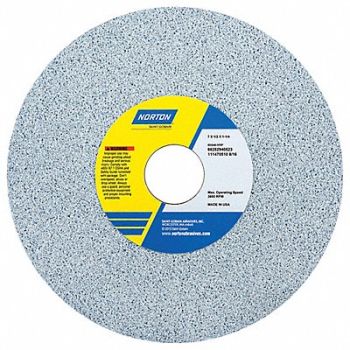NORTON Grinding Wheel T1 7x1/2x1.25 CA 46G PK5, 1CTR7