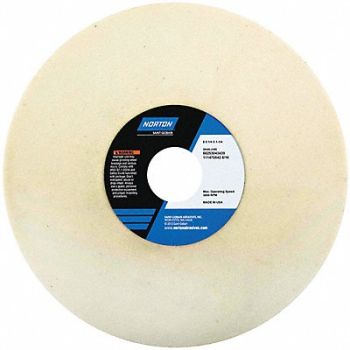 NORTON Grinding Wheel T1 8x1/4x1.25 AO 80G PK5, 1CTV9
