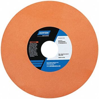 NORTON Grinding Whl T1 7x1/2x1-1/4 AO 220G PK5, 1CTX8