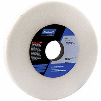 NORTON Grinding Wheel T1 6x1/2x1.25 AO 46G PK5, 1CTZ8