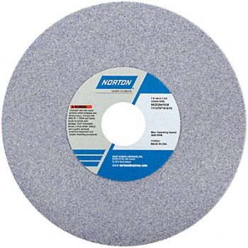 NORTON Grinding Wheel T1 7x3/4x1-1/4 AO 60G PK5, 1CUE3