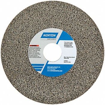 NORTON Grinding Wheel T1 7x1/2x1-1/4 AO 46G PK5, 1CUE9