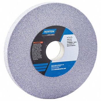 NORTON Grinding Wheel T1 6x1/2x1-1/4 AO 60G PK5, 1CUK2