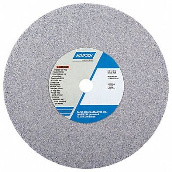 NORTON Grinding Wheel T1 6x1/4x1/2 AO 60G PK5, 1CUK5