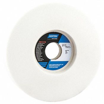 NORTON Grinding Wheel 7x1x1.25 Rec1/S 3x1/2 PK5, 1CUK9