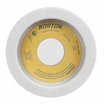 NORTON Straight Cup Wheel 4Diax1.5 Tx1.25AH PK5, 1CUL5