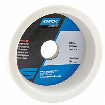 NORTON Straight Cup Wheel 6 Diax2 Tx1.25 AH PK5, 1CUR1
