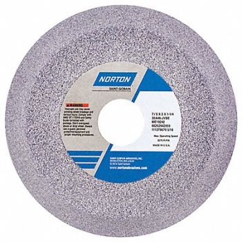 NORTON Flaring Cup Wheel 7 Diax2 Tx1.25 AH PK5, 1CUR9