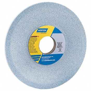 NORTON Dish Grinding Whl 6x1/2x1-1/4 CA 60G PK5, 1CUV1