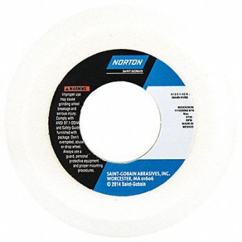 NORTON Flaring Cup Wheel 4 Diax1.5 Tx1.25AH PK5, 1CUW3