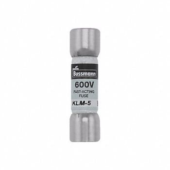 BUSSMANN Fuse Midget 5A KLM Series, 1CW75