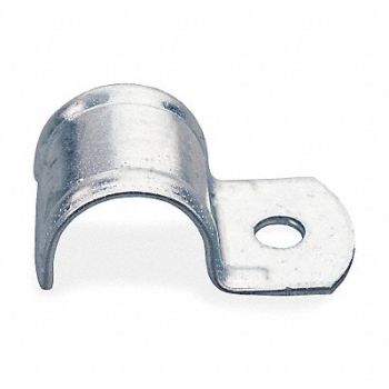 GRAINGER APPROVED One Hole Clamp Steel 2 Pipe Size, 1CWD5