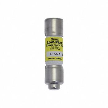BUSSMANN Fuse Class CC 1A LP-CC Series, 1CX41