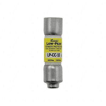 BUSSMANN Fuse Class CC 10A LP-CC Series, 1CX46