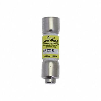 BUSSMANN Fuse Class CC 12A LP-CC Series, 1CX47