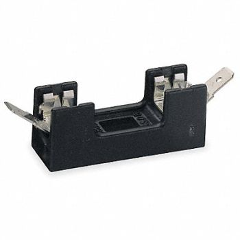 BUSSMANN Fuse Block 0 to 30A Glass/Ceramic 1 Pole, 1CZ42