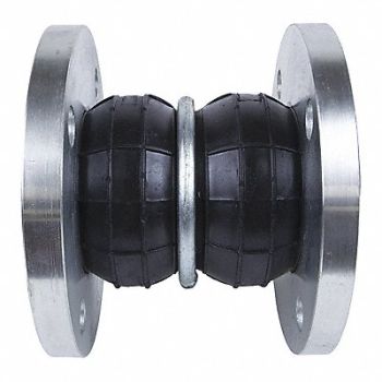 GRAINGER APPROVED Expansion Joint 6 in Flanged Neoprene, 1CZF6