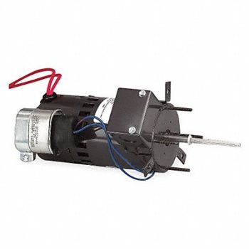 DAYTON Drft Bstr Mtr PSC OAO 1/9hp 3000rpm 230V, 1D089