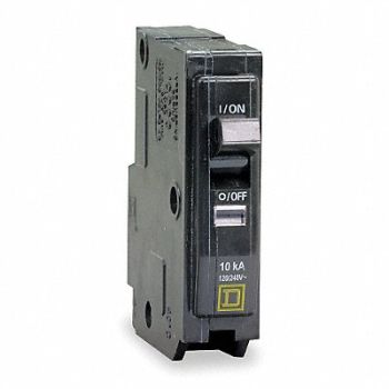 SQUARE D Circuit Breaker 30A Plug In 120/240V 1P, 1D242