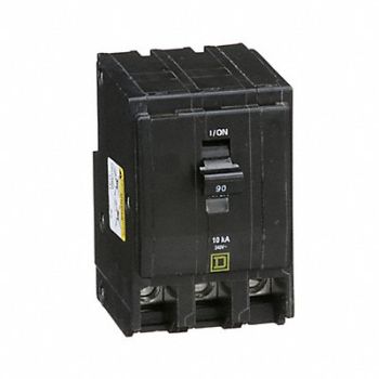 SQUARE D Circuit Breaker 90A Plug In 120/240V 3P, 1D331